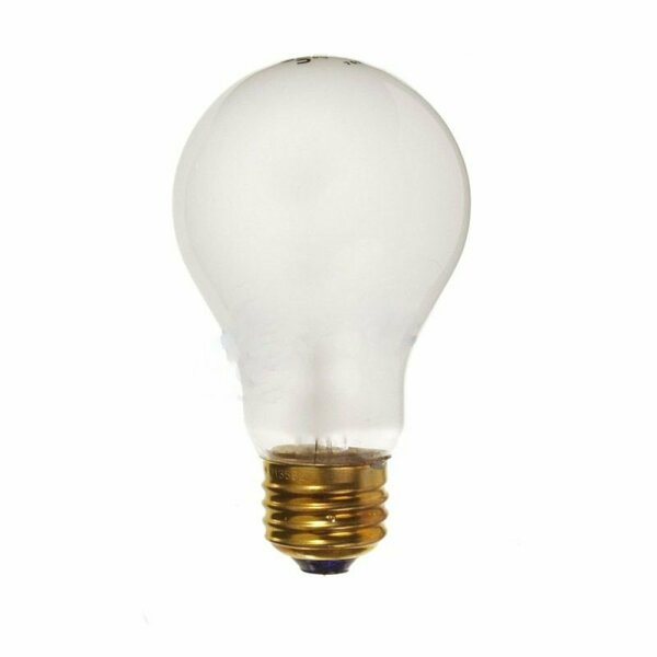 American Imaginations 25W Bulb Socket Light Bulb White Glass AI-36805